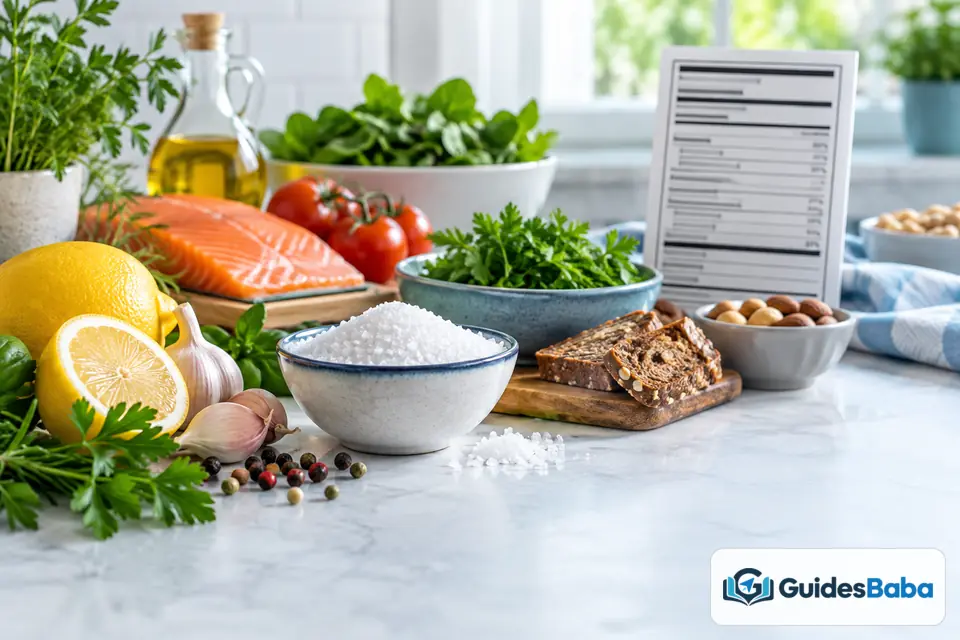 difference between salt sodium flavour options