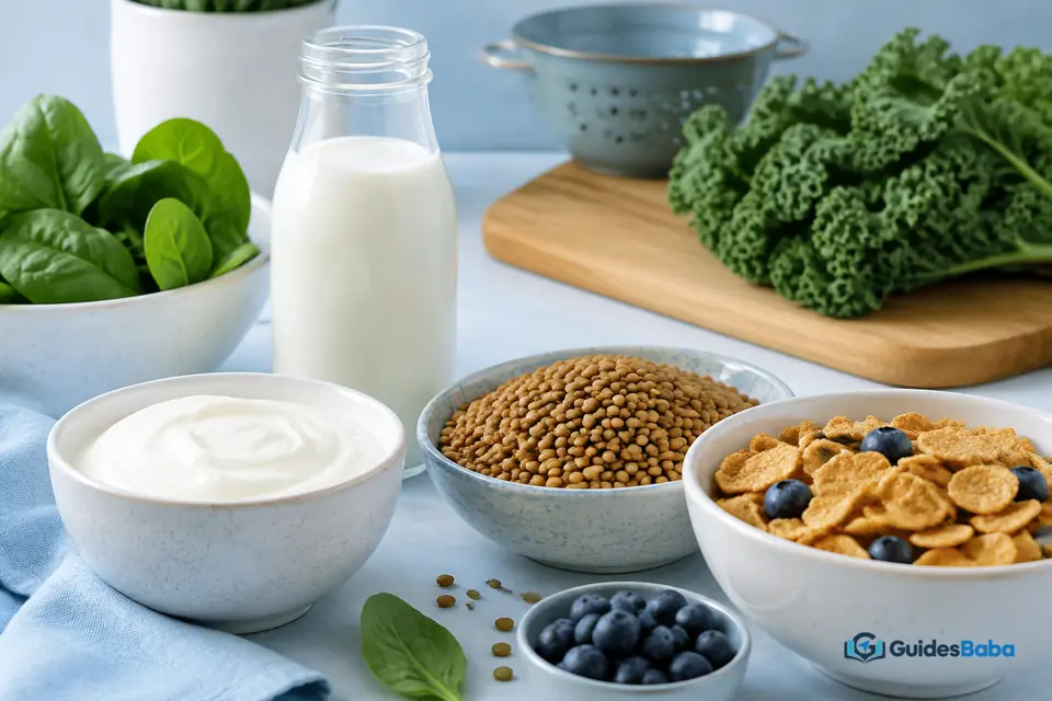 Calcium and iron foods during pregnancy