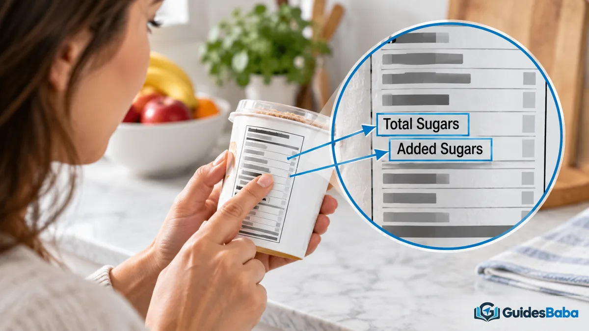 find added sugar food label: total versus added
