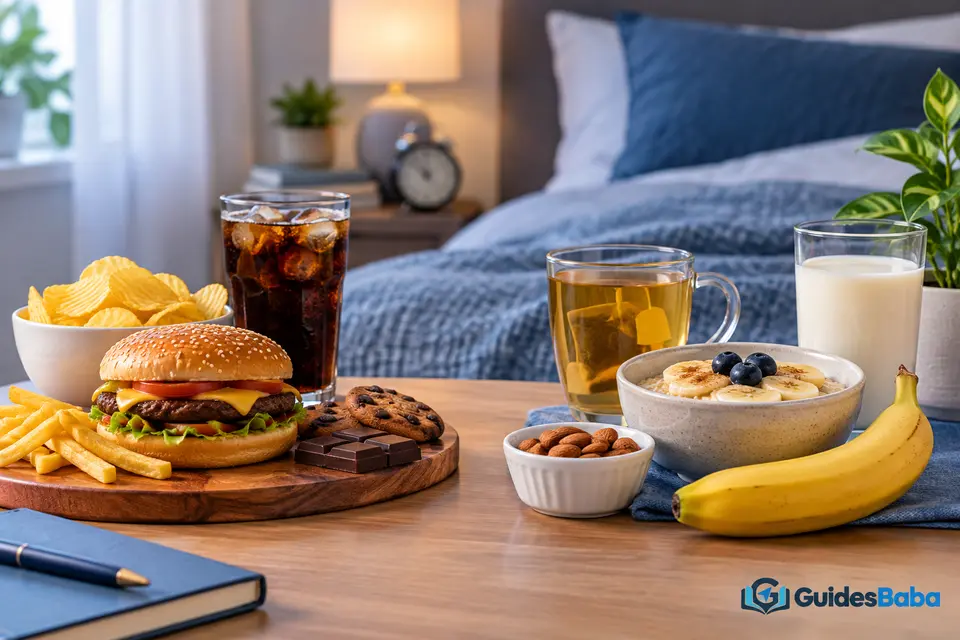 Foods to Avoid Before Bed
