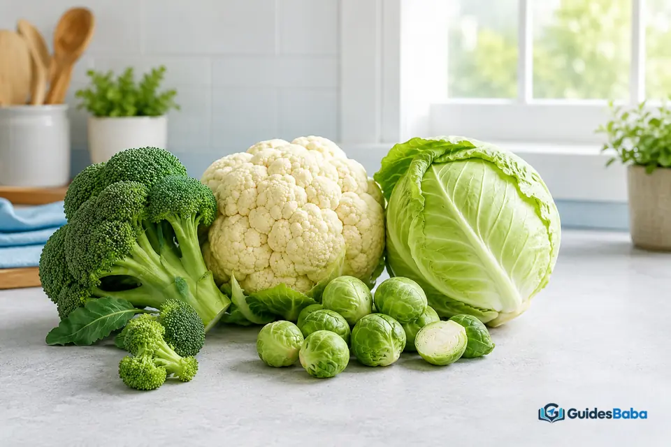 Cruciferous vegetables that may cause bloating