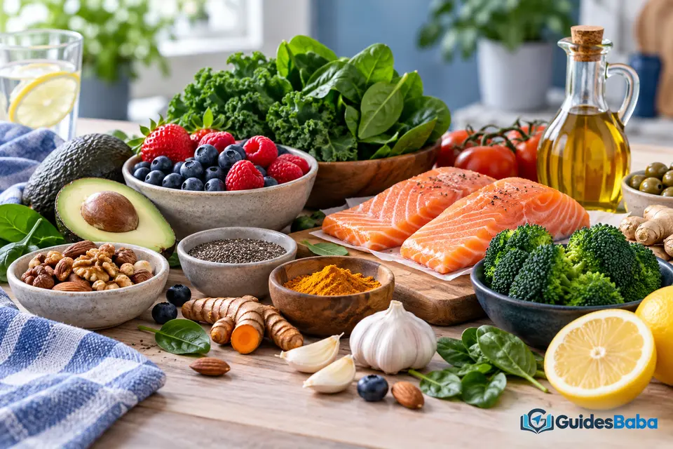 What foods have anti-inflammatory properties?