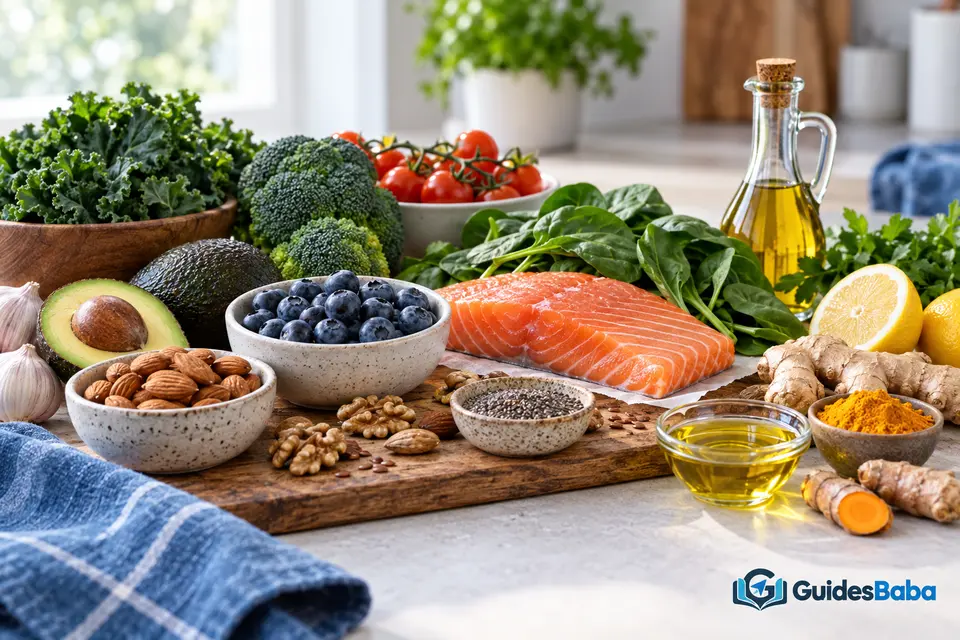 What foods have anti-inflammatory properties?