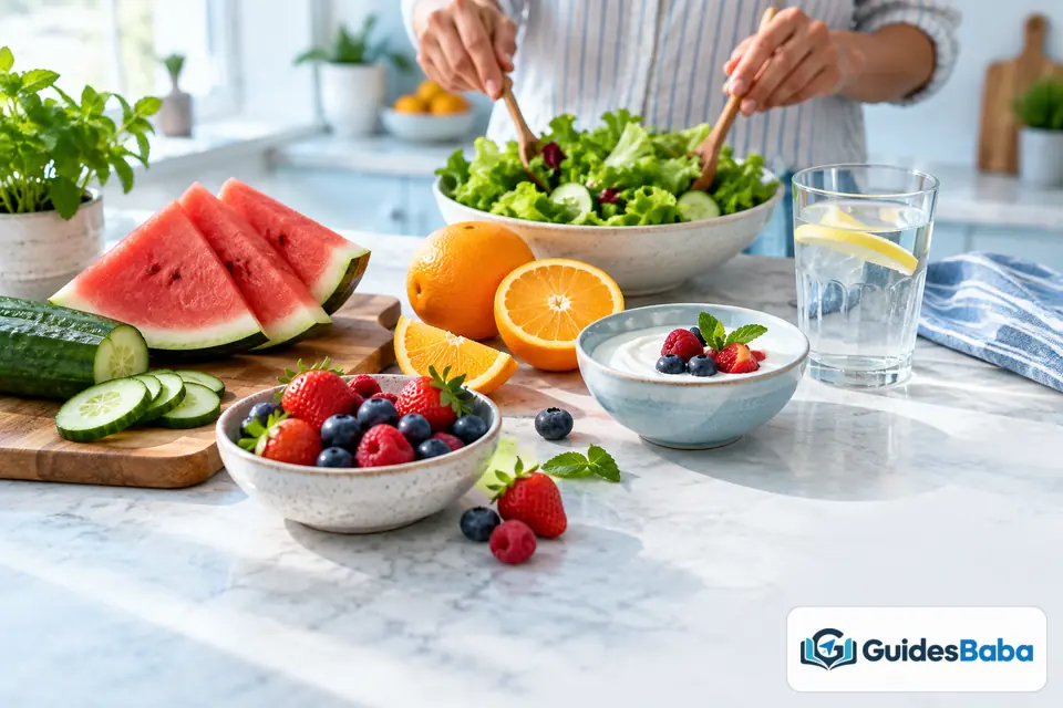 foods help keep hydrated everyday routine