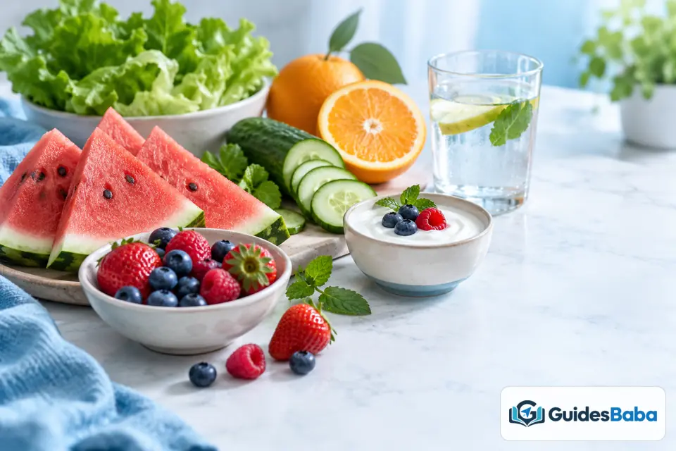 foods help keep hydrated simple takeaway