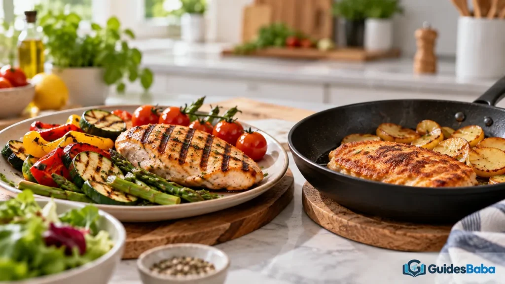 grilling healthier than frying featured image