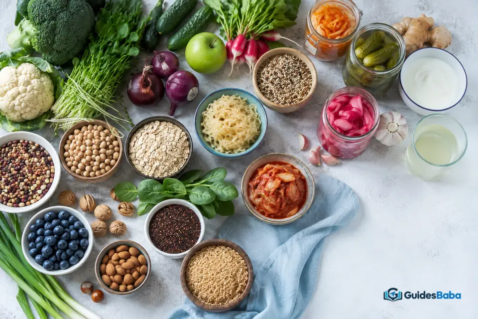 Foods that support healthy gut bacteria