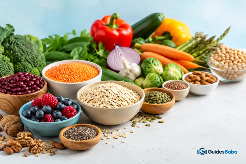 Fibre-rich foods for gut bacteria