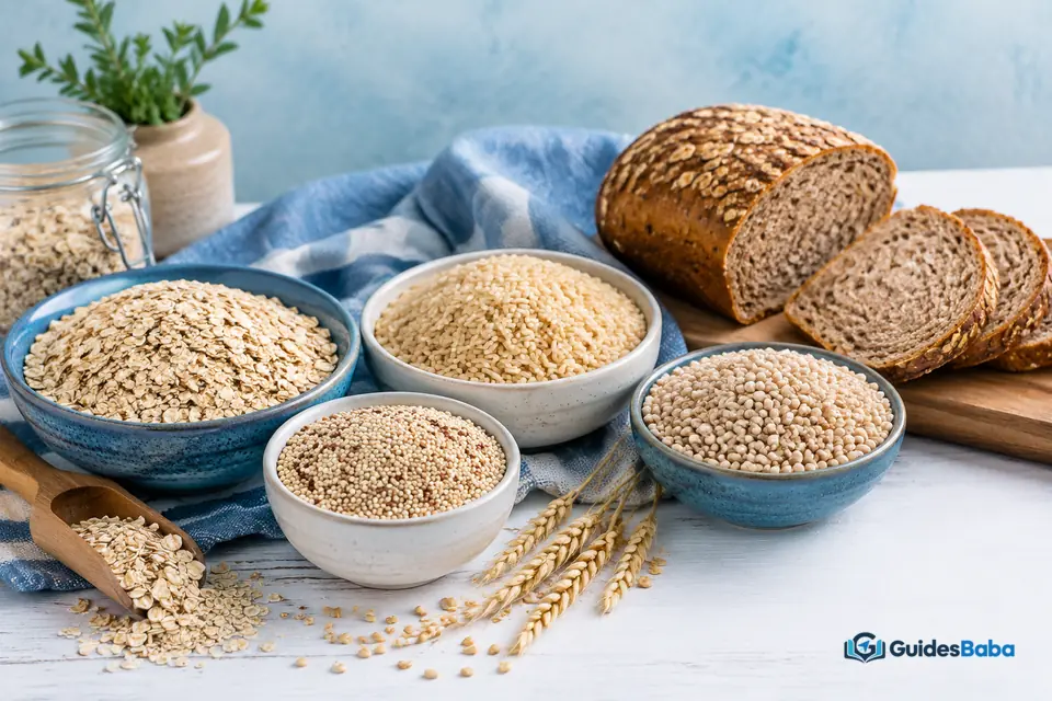 Whole grains that support gut health