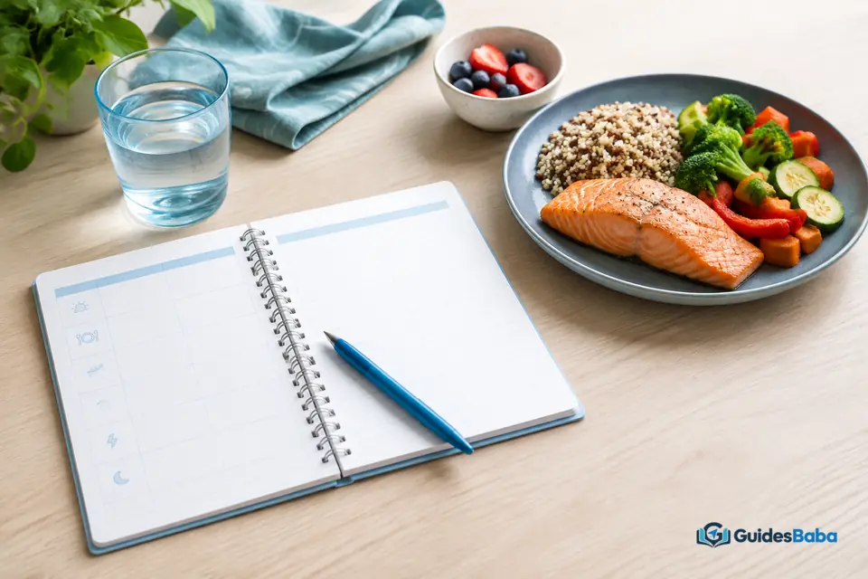 Food and symptom journal for IBS