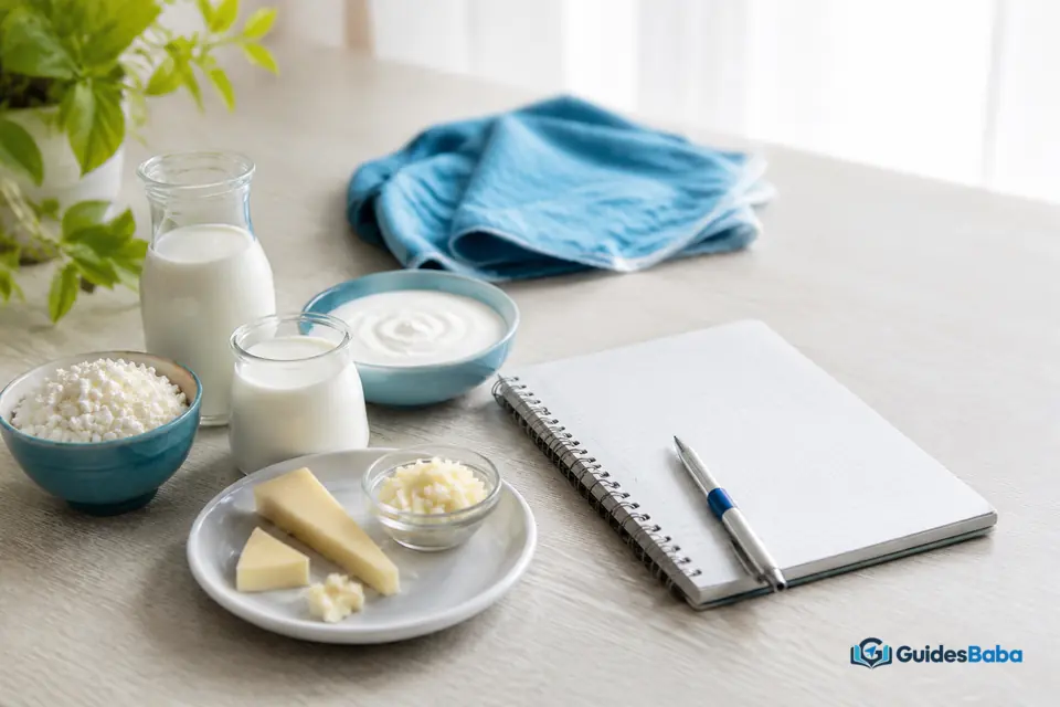 Testing lactose tolerance with small portions