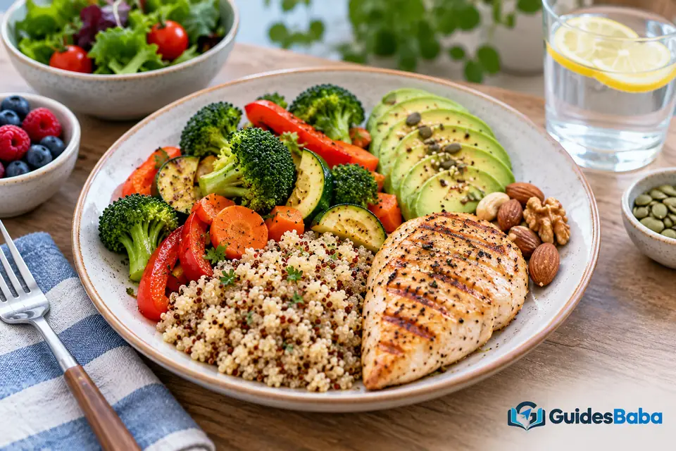 lose five pounds week balanced meals
