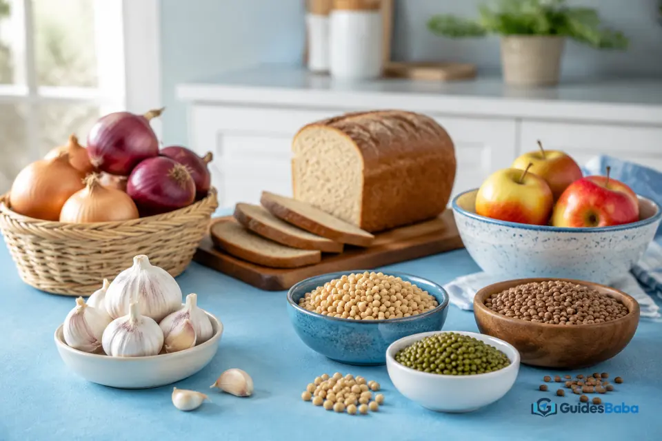 High-FODMAP foods to limit