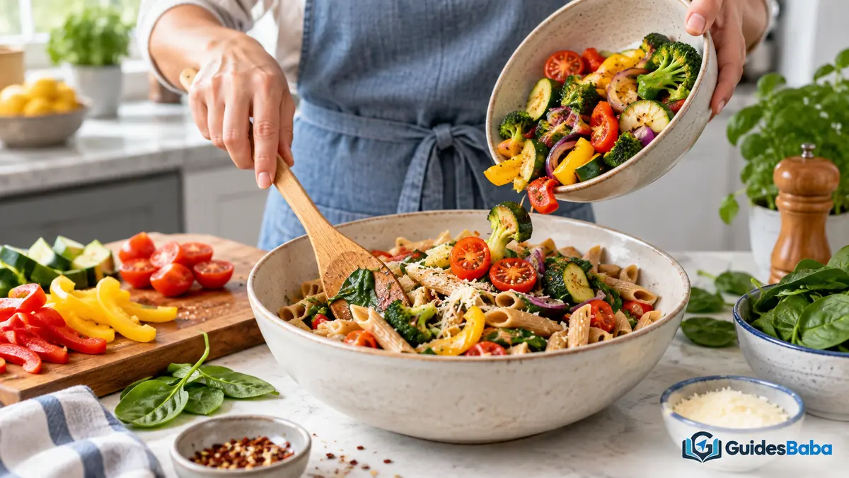 make recipes healthier: add more vegetables