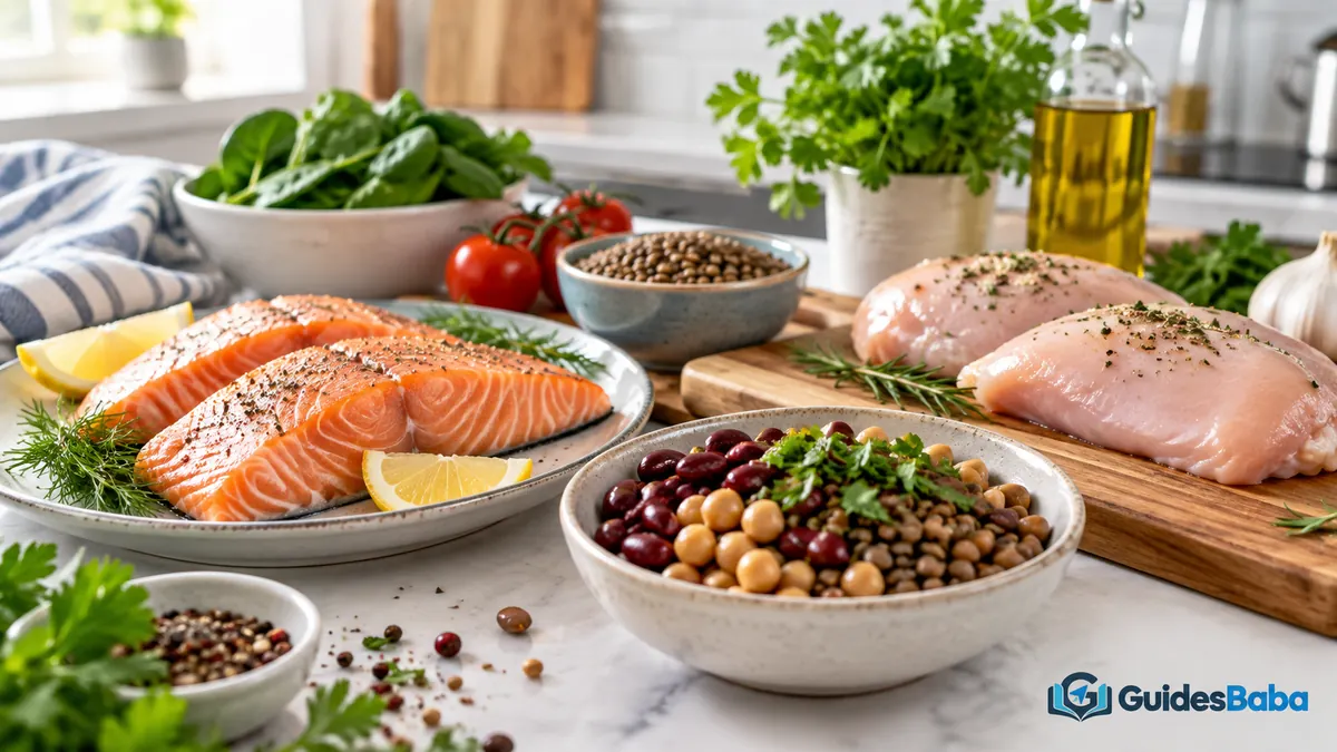 make recipes healthier: lean protein