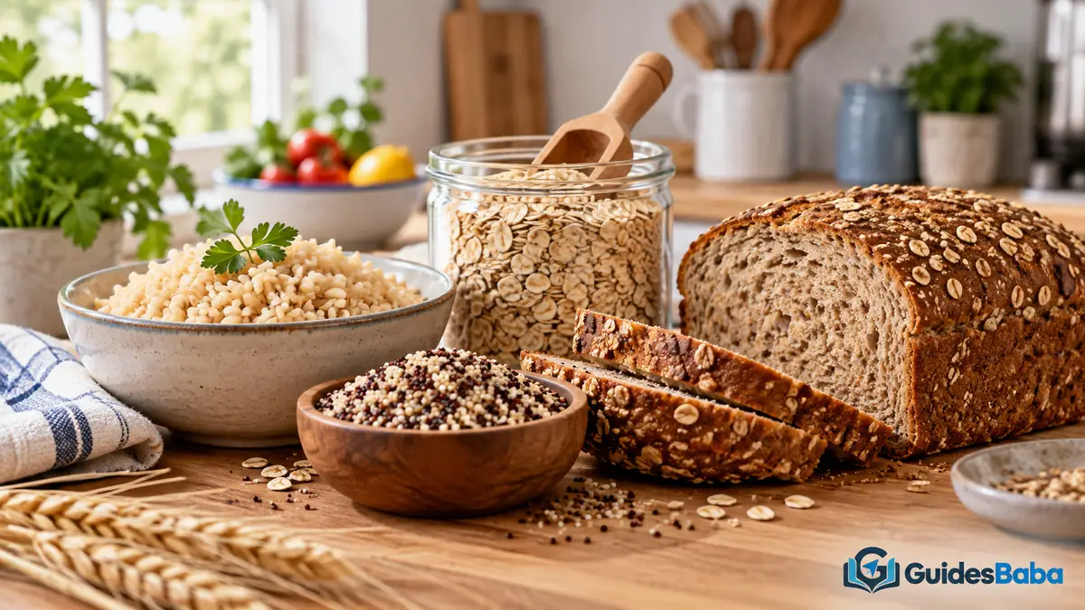 make recipes healthier: whole grains