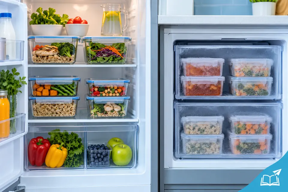 store fridge and freezer