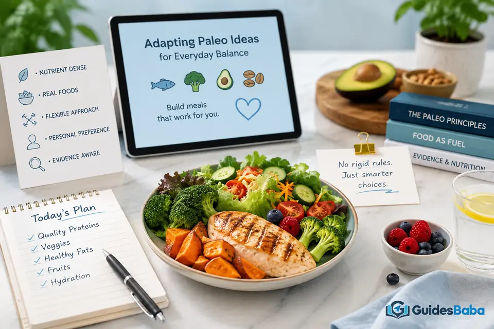 Planning a practical balanced Paleo-style diet