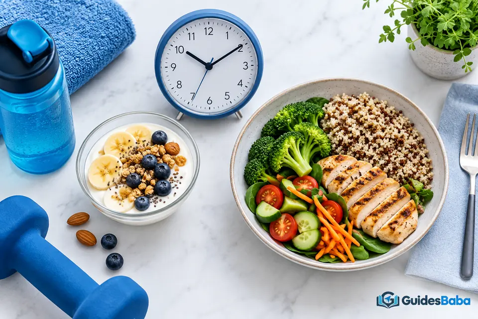 post workout foods timing