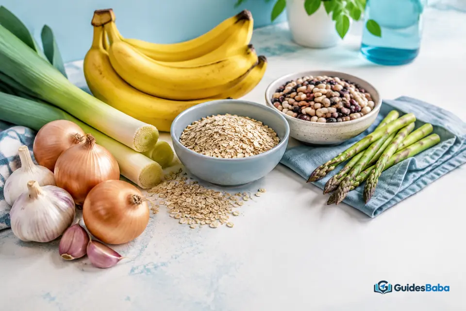 Natural food sources of prebiotics