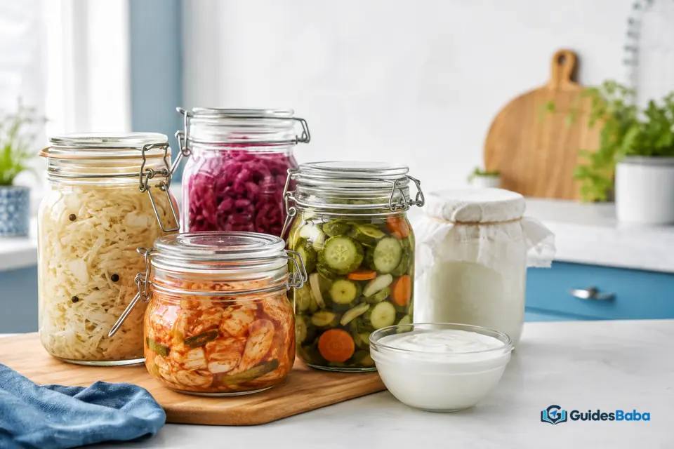 Fermented probiotic foods
