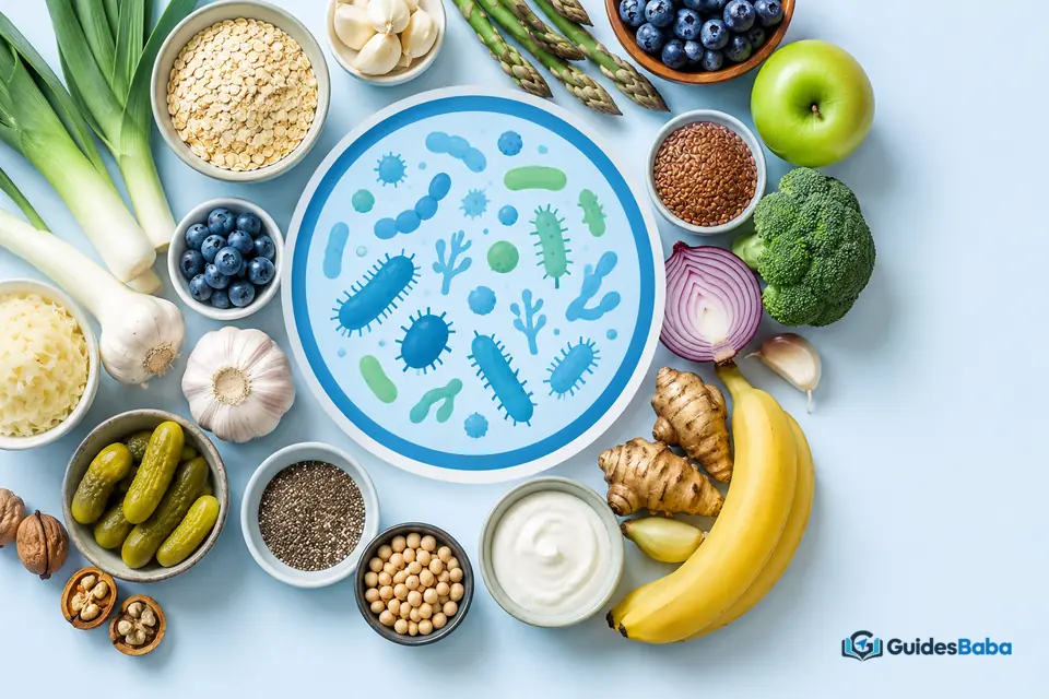 Probiotics and prebiotics in the gut