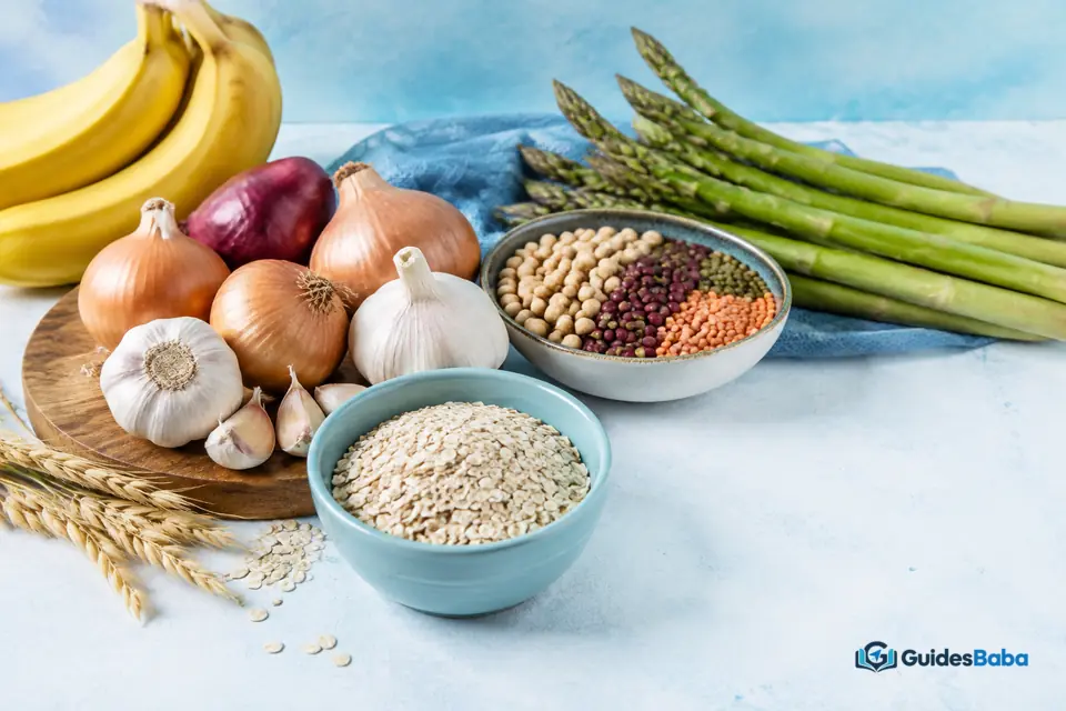 Foods containing prebiotics