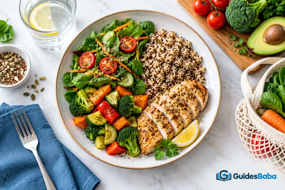 realistic weight change rate balanced meals