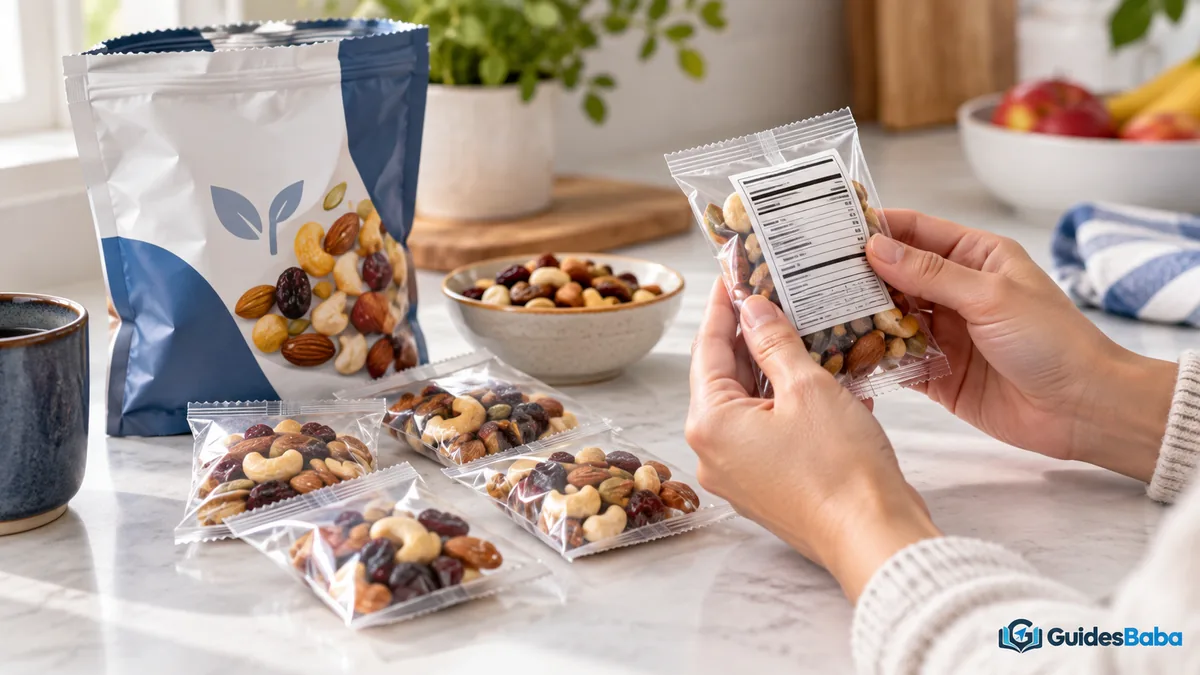 serving size mean food label: servings per package