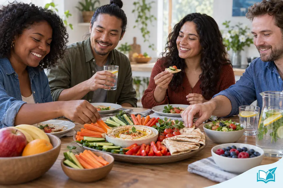 Hummus And Vegetables