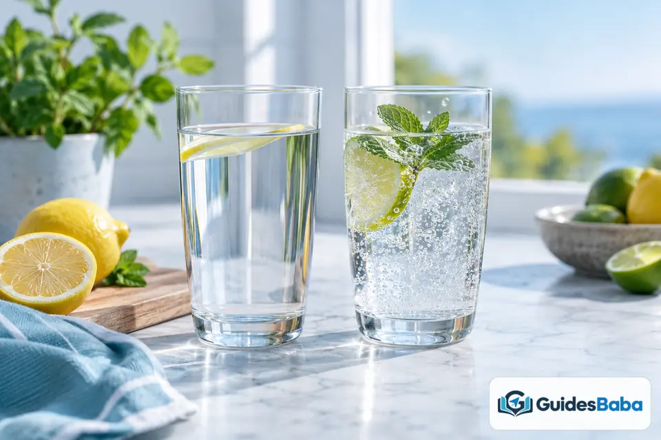 sparkling water hydrating regular water hydration routine