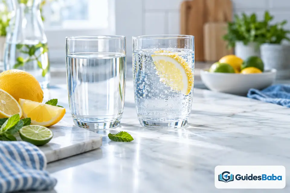 sparkling water hydrating regular water shopping choice