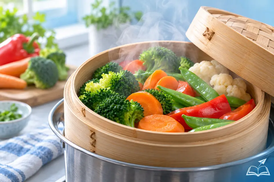 steaming retains nutrients