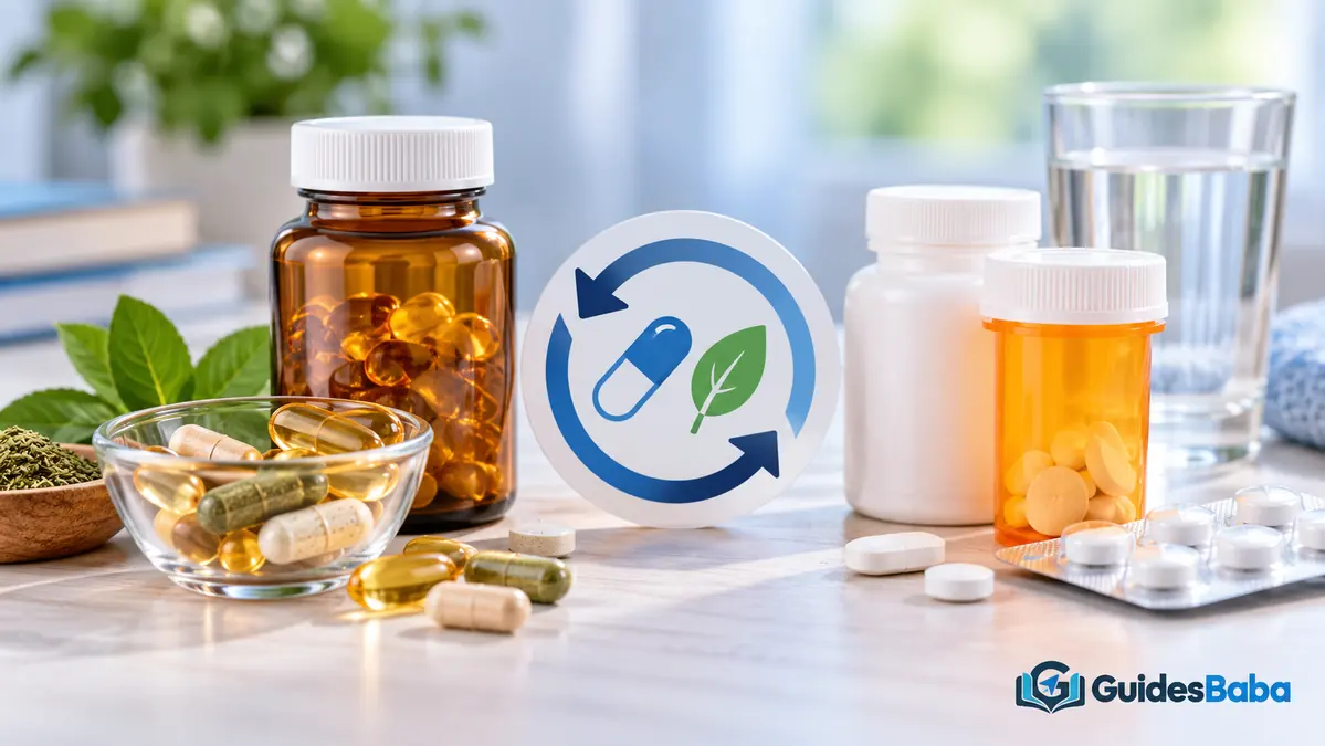 Can supplements interact with medications? body guide image 1