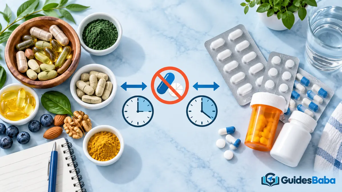 Can supplements interact with medications? body guide image 2