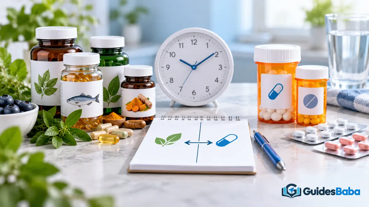 Can supplements interact with medications? body guide image 3