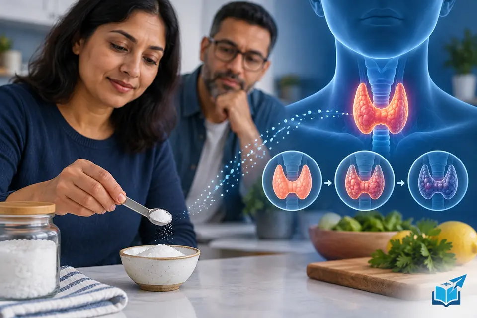too much iodine affect thyroid function