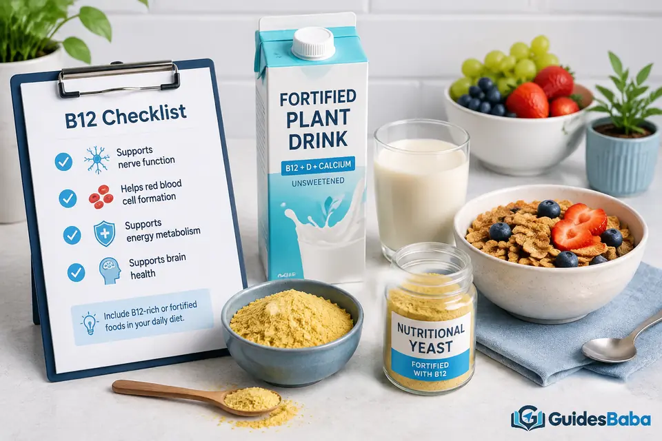 Vegan vitamin B12 nutrition overview