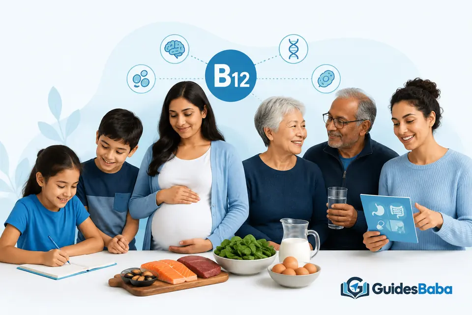 Groups needing reliable vitamin B12 planning