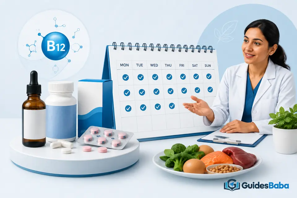 Vitamin B12 supplement options for vegans