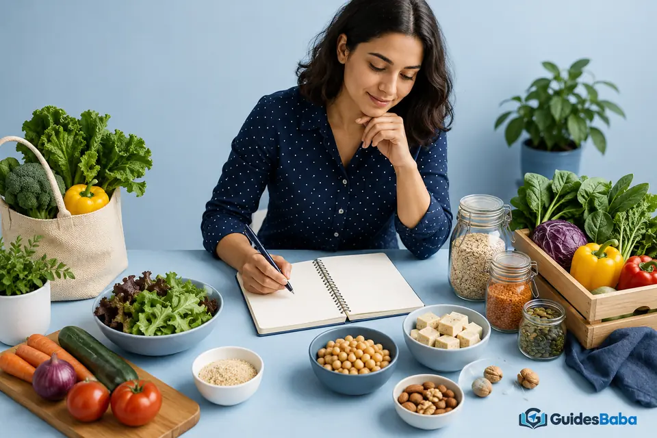 Planning varied vegetarian meals