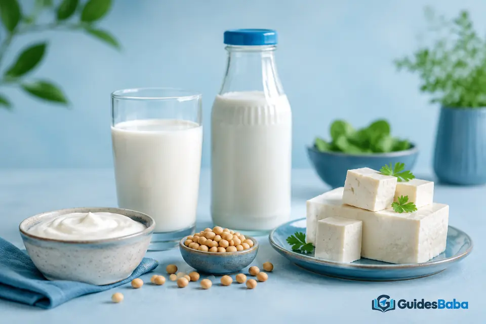 Calcium-rich foods and fortified alternatives