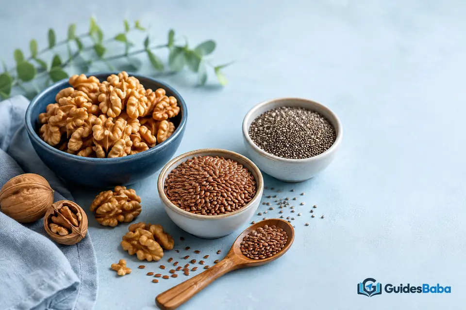 Plant sources of omega-3 fats