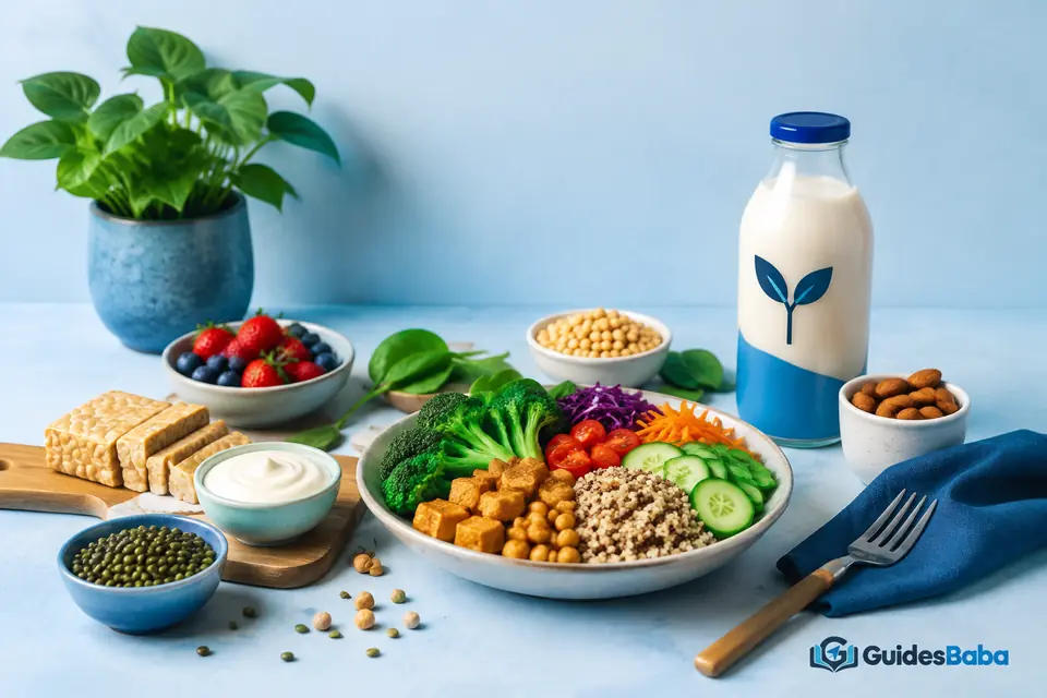 Varied foods for planning vegetarian and vegan nutrition