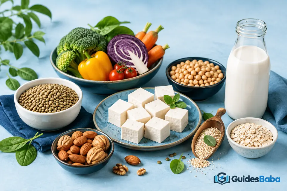 Plant-based ingredients for vegan meals