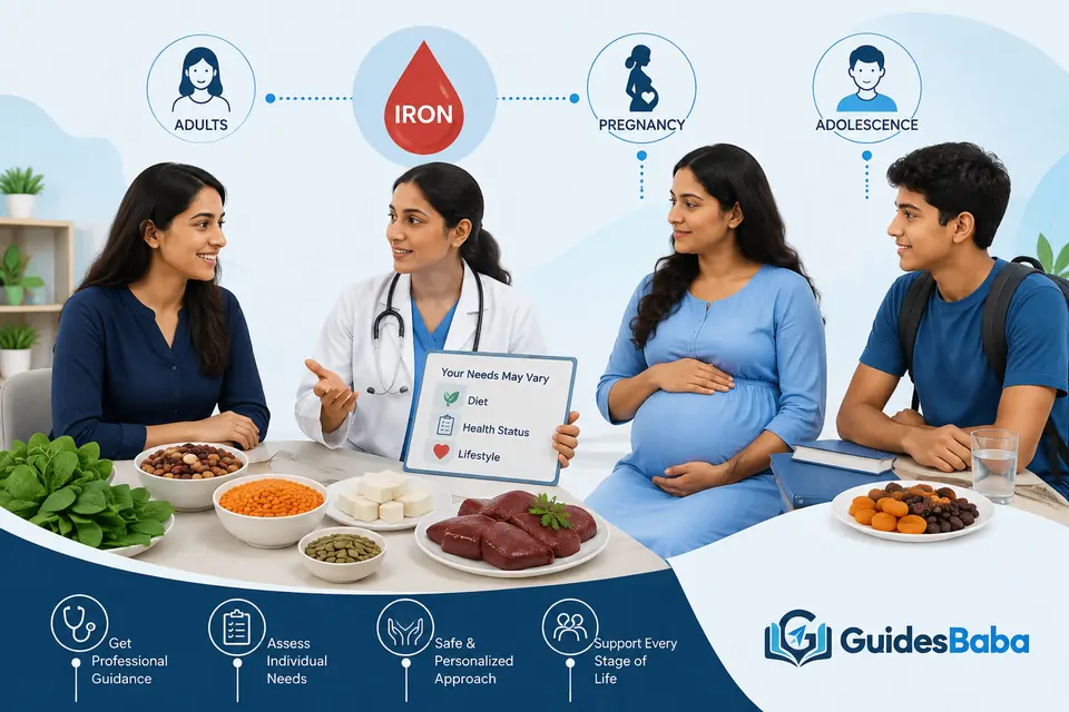 Iron needs across different life stages